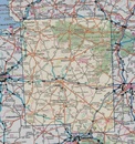 Wegenkaart - landkaart - Fietskaart D53 Top D100 Mayenne | IGN - Institut Géographique National