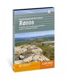 Wandelkaart Turkart Turguide Røros - Roros | Noorwegen | Calazo
