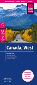 Wegenkaart - landkaart Canada west - Kanada west | Reise Know-How Verlag