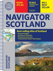 Wegenatlas Navigator Scotland | A4-Formaat | Ringand | Philip's Maps