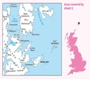 Wandelkaart - Topografische kaart 002 Landranger Shetland | Ordnance Survey