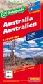 Wegenkaart - landkaart Australië - Australia | Hallwag