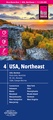 Wegenkaart - landkaart 4 USA Noord-Oost | Reise Know-How Verlag