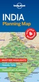 Wegenkaart - landkaart Planning Map India | Lonely Planet