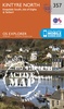 Wandelkaart - Topografische kaart 357 OS Explorer Map | Active Kintyre North | Ordnance Survey