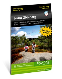 Wandelkaart - Fietskaart Terrängkartor Södra Göteborg - westkust Zweden | Zweden | Calazo