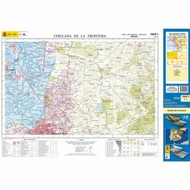 Topografische kaart 1069-I Chiclana de la Frontera | CNIG - Instituto Geográfico Nacional1