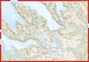 Wandelkaart Hoyfjellskart Senja: Keipen, Tredjefjellet & Kvænan | Noorwegen | Calazo