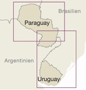 Wegenkaart - landkaart Uruguay - Paraguay | Reise Know-How Verlag