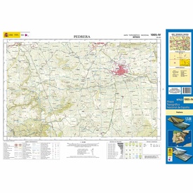 Topografische kaart 1005-IV Pedrera | CNIG - Instituto Geográfico Nacional1