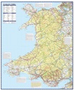 Wegenkaart - landkaart Visitors map Wales | A-Z Map Company