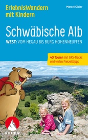 Wandelgids Schwäbische Alb west - Erlebniswandern mit Kindern | Rother Bergverlag