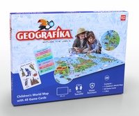 Explore the World game + Children's World map