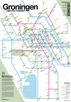 Groningen Metro Transit Map - Metrokaart