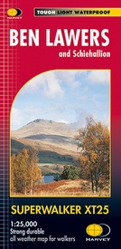 Wandelkaart Ben Lawers & Schiehallion | Harvey Maps