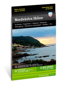 Wandelkaart - Fietskaart Terrängkartor Skåne Nordvästra - Skane noordwest | Zweden | Calazo