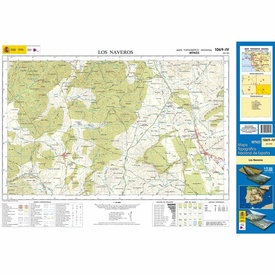 Topografische kaart 1069-IV Los Naveros | CNIG - Instituto Geográfico Nacional1