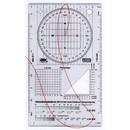 Kaarthoekmeter Planzeiger hulpmiddel voor oriënteren met topografische kaarten | Alpenverein