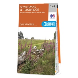 Wandelkaart - Topografische kaart 147 OS Explorer Map Sevenoaks and Tonbridge | Ordnance Survey