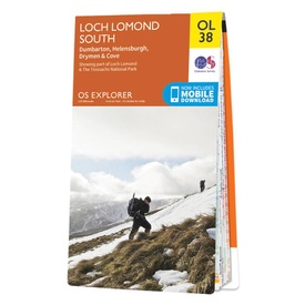 Wandelkaart - Topografische kaart OL38 OS Explorer Map Loch Lomond South | Ordnance Survey