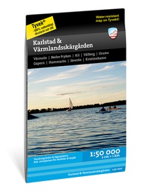 Wandelkaart - Waterkaart Sjö- och kustkartor Karlstad & Värmlandsskärgården | Zweden | Calazo