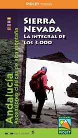 Wandelkaart Sierra Nevada - la integral de los 3000 | Editorial Piolet