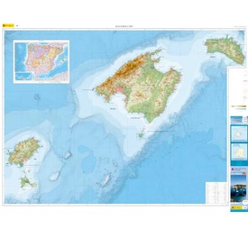 Wegenkaart - landkaart Balearen | CNIG - Instituto Geográfico Nacional1