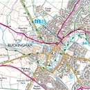 Wandelkaart - Topografische kaart 192 OS Explorer Map Buckingham, Milton Keynes | Ordnance Survey