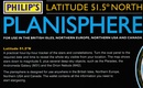 Sterrenkaart - Planisfeer Planisphere (Latitude 51. 5 North) | Philip's Maps