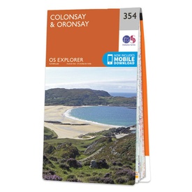 Wandelkaart - Topografische kaart 354 OS Explorer Map Colonsay, Oronsay | Ordnance Survey