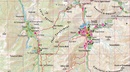 Wandelkaart - Wegenkaart - landkaart Trekking map High Atlas Morocco | TerraQuest