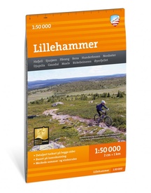Wandelkaart Turkart Lillehammer | Noorwegen | Calazo