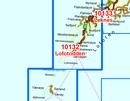 Wandelkaart - Topografische kaart 10132 Norge Serien Lofotodden | Nordeca