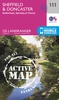 Wandelkaart - Topografische kaart 111 Landranger Active Sheffield / Doncaster / Rotherham | Ordnance Survey