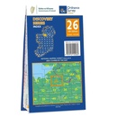 Topografische kaart - Wandelkaart 26 Discovery Cavan, Fermanagh, Leitrim, Roscommon & Sligo Map | Ordnance Survey Ireland