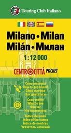 Stadsplattegrond Centrocittà Pocket Milano - Milaan | Touring Club Italiano