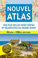 NOUVEL ATLAS DES PLUS BELLES VOIES VERTES ET VELOROUTES DU GRAND-OUESTNouvel atlas des plus belles voies vertes et véloroutes du Grand Ouest