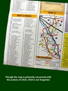 Historische Kaart Major & Mrs Holt's Battle Map of The Somme | Pen and Sword publications