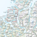 Wandelkaart Hoyfjellskart Tromso vest - west - Kvaloya | Noorwegen | Calazo