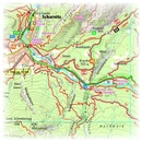 Wandelkaart - Fietskaart 1506 Karwendel Mountains, Achensee, Sylvensteinstausee | Publicpress
