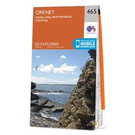 Wandelkaart - Topografische kaart 465 OS Explorer Map Orkney - Sanday, Eday, North Ronaldsay & Stronsay | Ordnance Survey