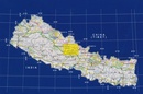 Wandelkaart NA504 Trekking map Around Annapurna | Himalayan Maphouse