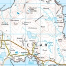 Wandelkaart - Topografische kaart 002 Landranger Shetland | Ordnance Survey