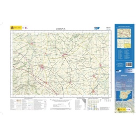 Topografische kaart 480-IV Crespos | CNIG - Instituto Geográfico Nacional1