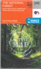 Wandelkaart - Topografische kaart 245 OS Explorer Map | Active The National Forestr | Ordnance Survey