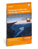 Hardangervidda vest - west, Trolltunga,  Folgefonna | Noorwegen