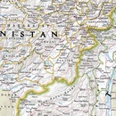 Wandkaart 20436 Afghanistan & Pakistan, 55 x 83 cm | National Geographic