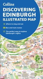 Stadsplattegrond Edinburgh illustrated map | Collins