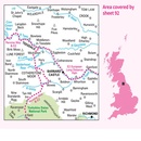 Wandelkaart - Topografische kaart 092 Landranger Barnard Castle & Richmond | Ordnance Survey