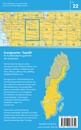 Wandelkaart - Topografische kaart 22 Sverigeserien Gislaved | Norstedts